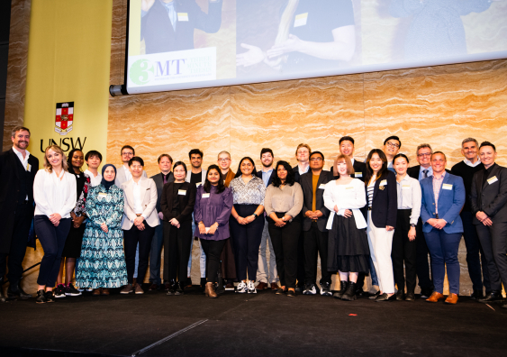 This year's 3MT finalists explored a variety of topics across health, education, law and justice, engineering, and business. 