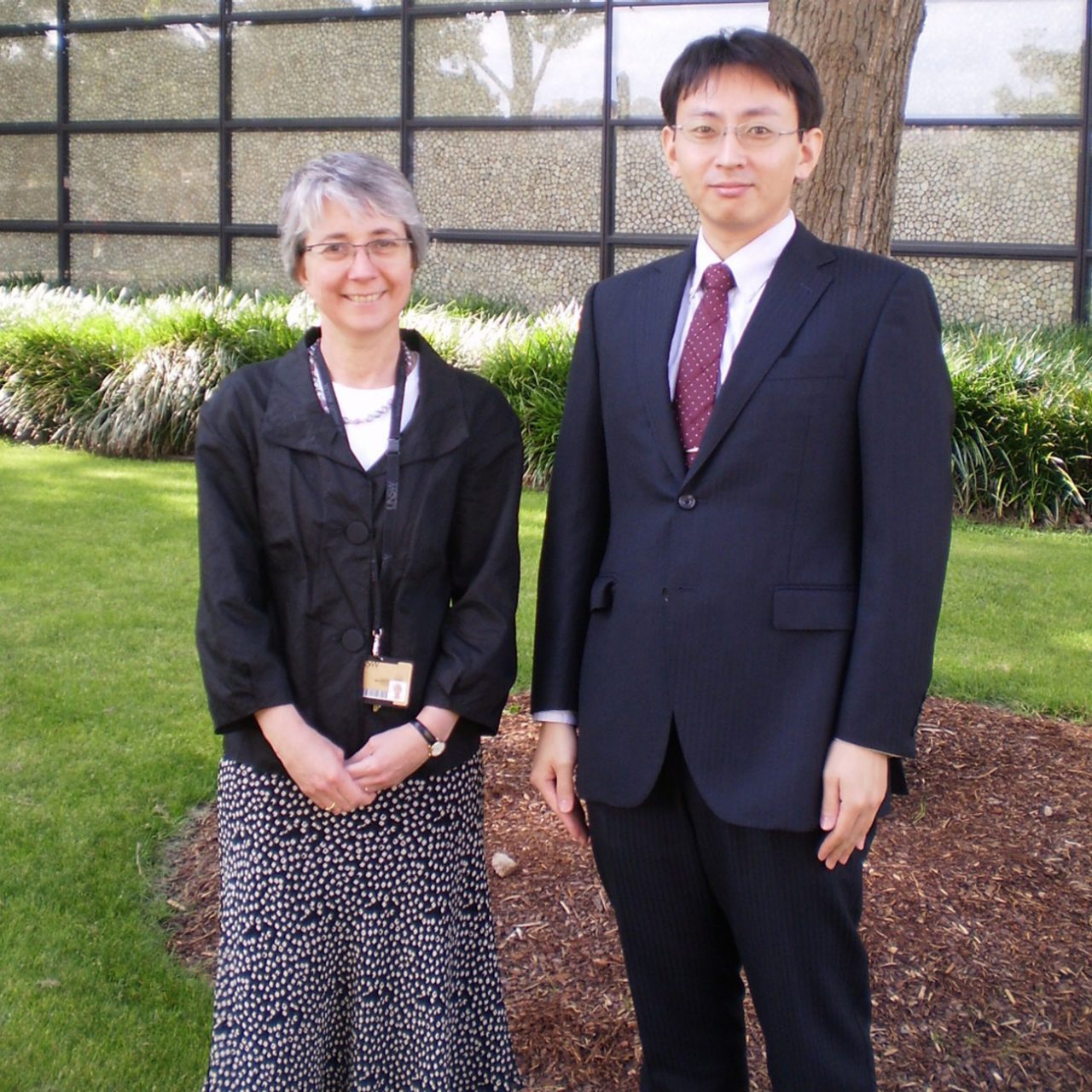 Masaki Kita Cavill, 2011 Lecturer, with Barbara Messerle