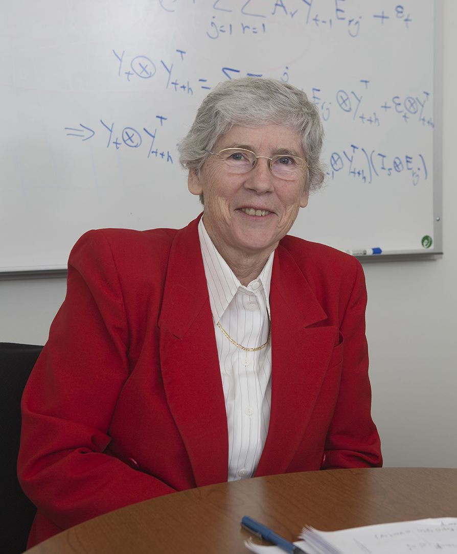 Lynne Billard (PhD, 1969) is Professor at the University of Georgia and was 1996 President of the American Statistical Association.
