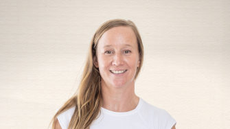 Susanne Thurow smiles at the camera for a portrait.