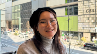Marlene Cai smiles at the camera