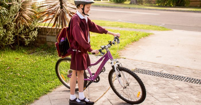 Melbourne's cycling network falls short for school journeys