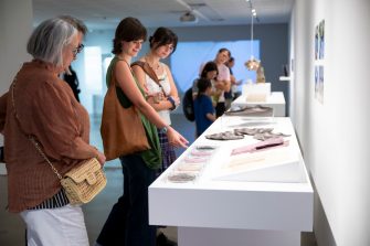 Group of people in UNSW galleries