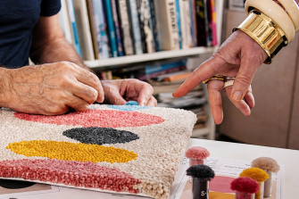 Designer Rugs collaboration with Dinosaur Designs
