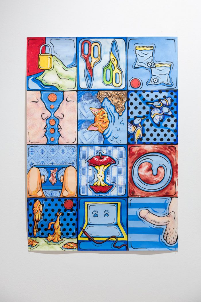 Eden Hobbs's artwork for the 2026 Tim Olsen Drawing Prize