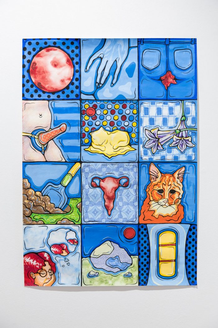 Eden Hobbs's artwork for the 2026 Tim Olsen Drawing Prize
