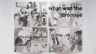 Claire Sargent's artwork for the 2026 Tim Olsen Drawing Prize