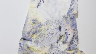 Yuan Zhuang (Camilla), ‘Being’ 2026. Watercolour on paper, 120cm x 90cm. 