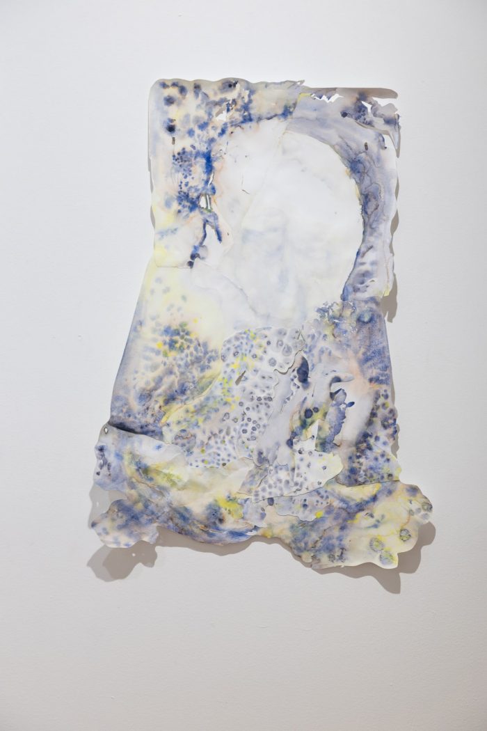 Yuan Zhuang (Camilla), ‘Being’ 2026. Watercolour on paper, 120cm x 90cm. 