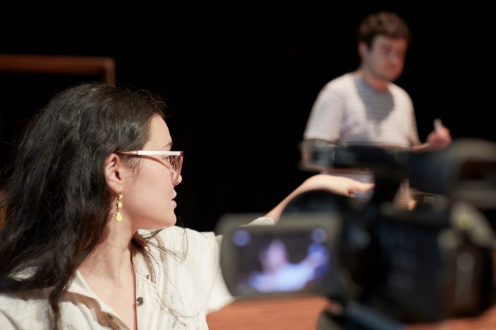 Students in class at the Esme Timbery Creative Practice Lab