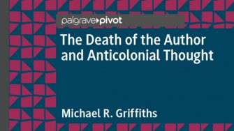 Book cover: The Death of the Author and Anticolonial Thought