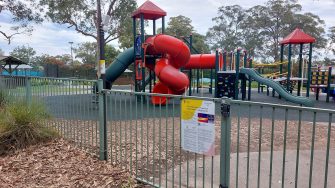 Playground at North Rocks Park