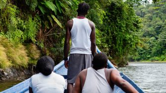 The people of the Yurumanguí Palenque live in the precarious safety of the Yurumanguí River on the Pacific Coast of Colombia.