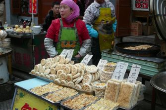 Hui pastry vendor