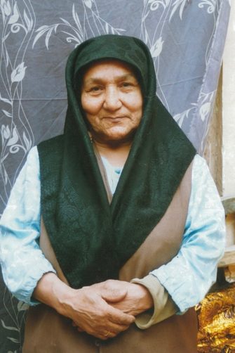 Uyghur lady