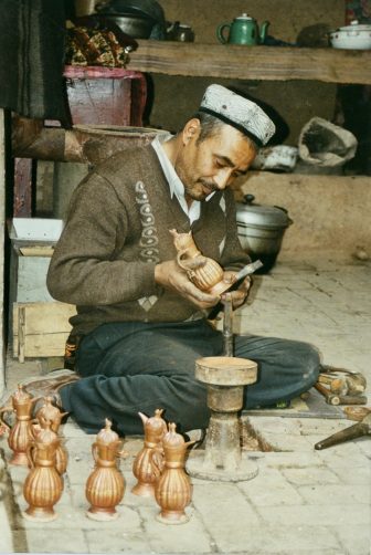 Uyghur copper smith