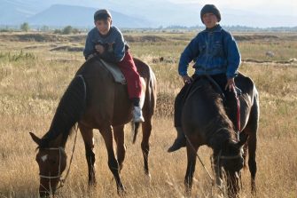 Young Kyrgyz Riders