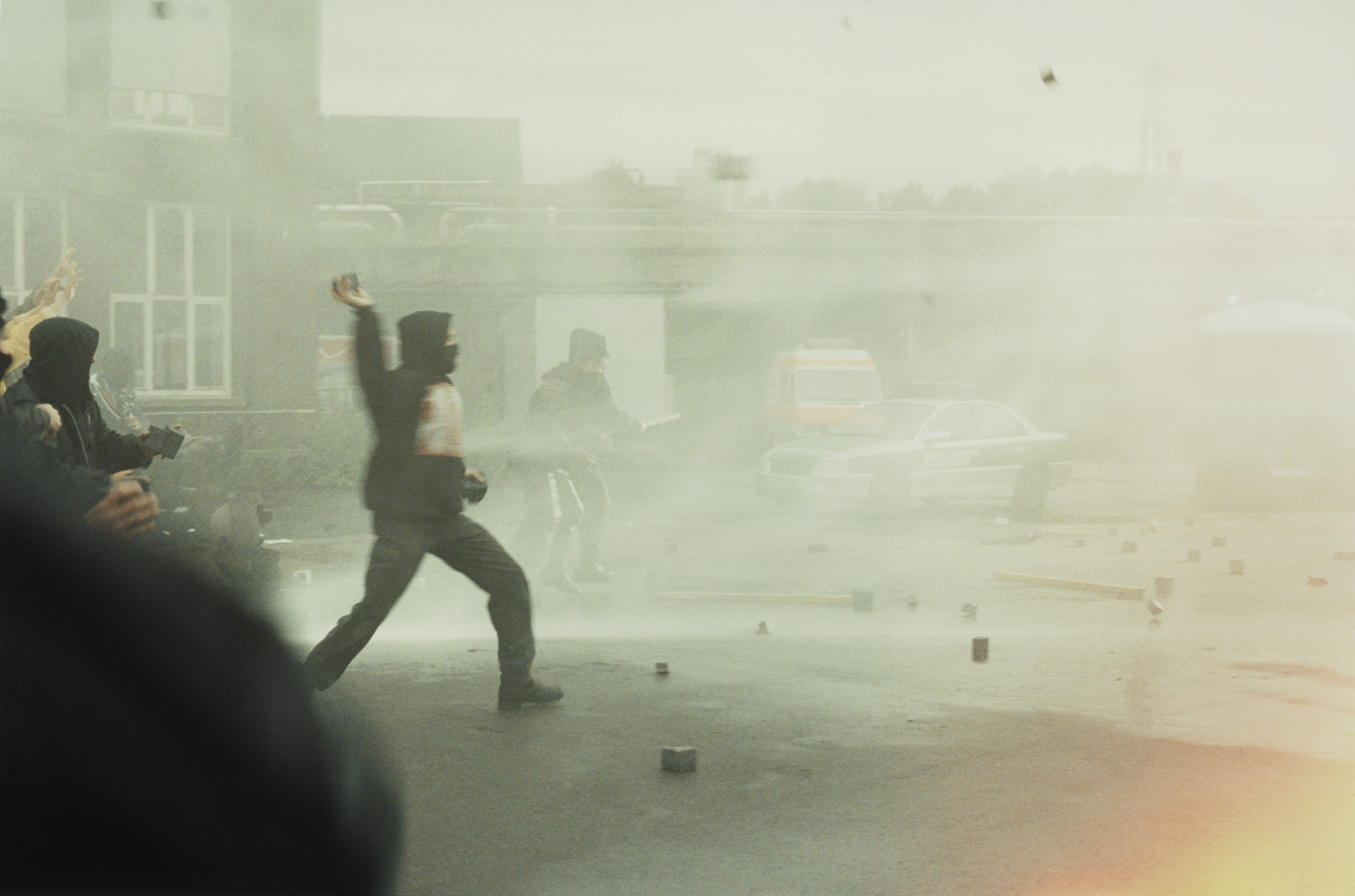 In France, large demonstrations over schools, public services, and the cost of living have been accompanied by serious rioting. 