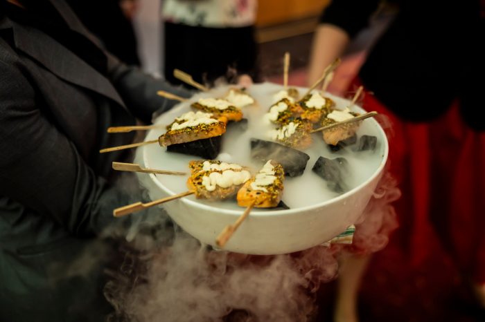 RISE Finance Lab event food