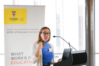 Photograph from the UNSW Business School STEP UP Conference 2022, held at UNSW. Credit: Jacquie Manning.