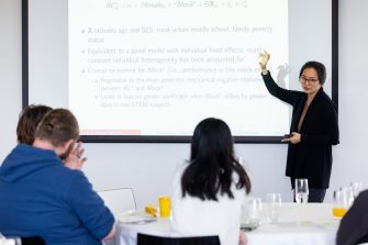 Photograph from the UNSW Business School STEP UP Conference 2023, held at UNSW. Credit: Jacquie Manning.