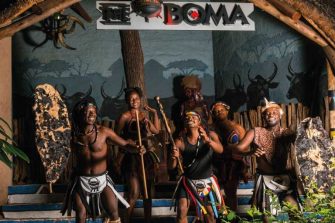 Boma Dinner and Drum show