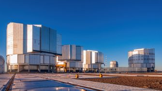 VLT Paranal Observatory at Dusk