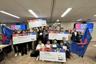 Prize winners from the UNSW Capture the Narrative competition.