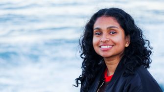 UNSW Canberra graduate Shathria Ompragash.