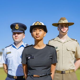 Photo of attendees at ADFA Open Day