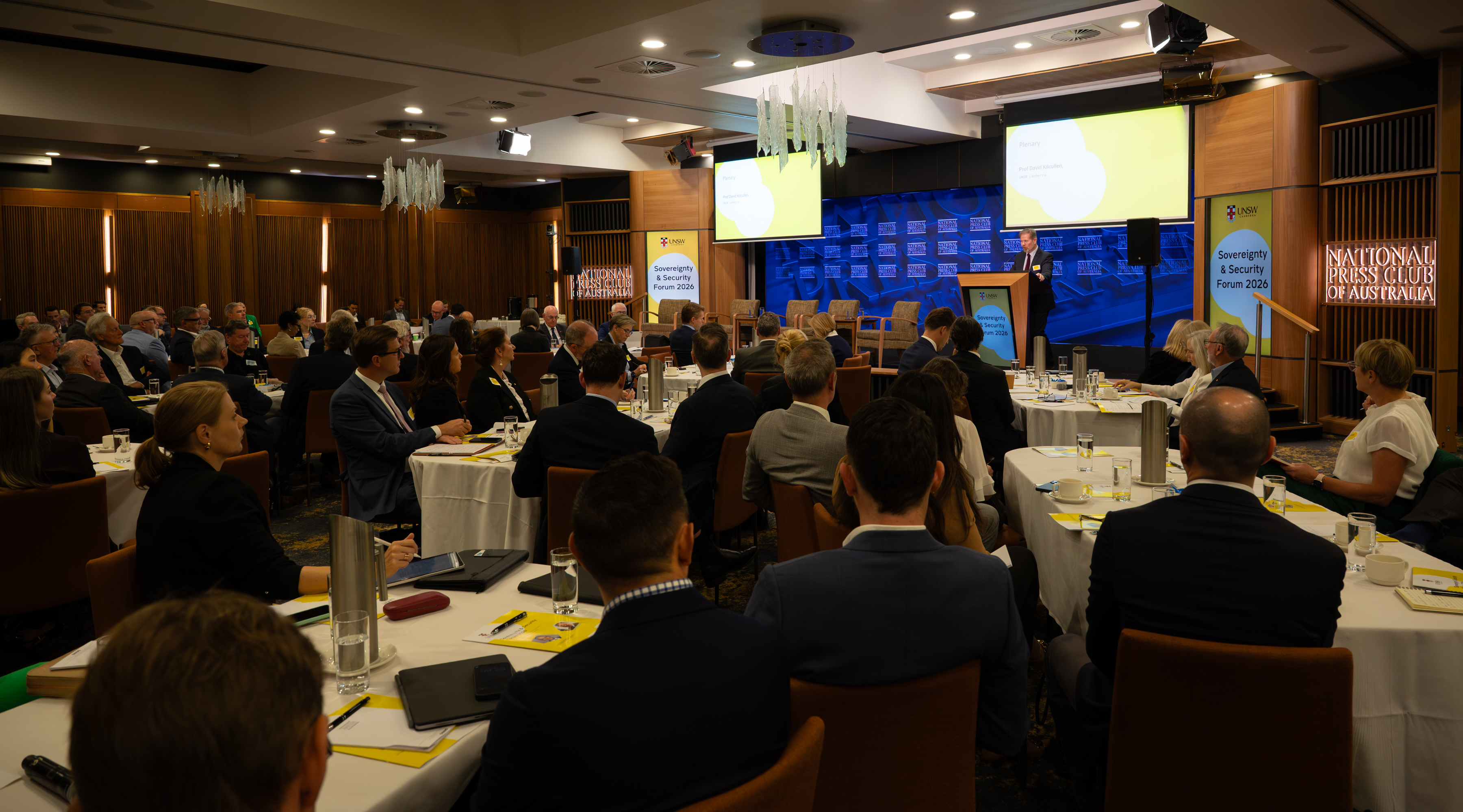 Sovereignty and Security Forum 2026 co-hosted by UNSW Canberra.