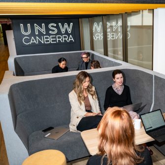 UNSW Canberra City Campus Stock ImageryProfessional Eduaction, profed, cyber, industry, postgrad, post graduate,