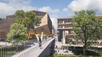 UNSW Canberra City Campus illustration