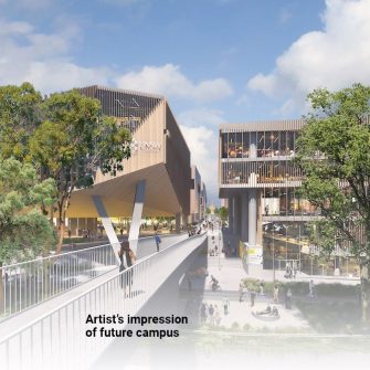 UNSW Canberra City Campus illustration
