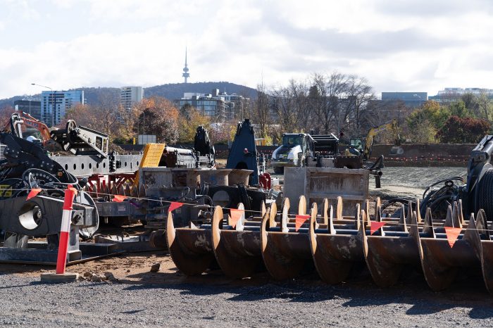 Construction has begun at Parkes
