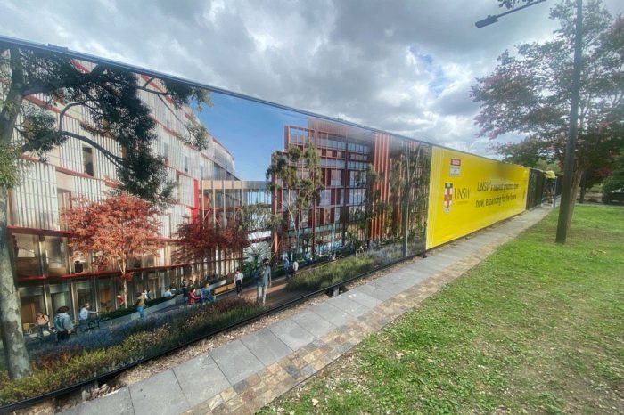 Construction has begun at Parkes