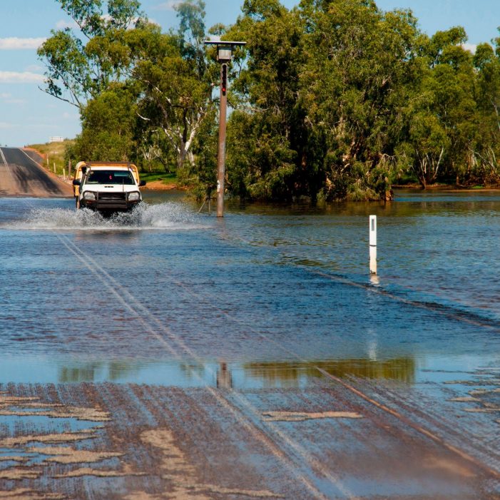 Road Flooding in the Outback