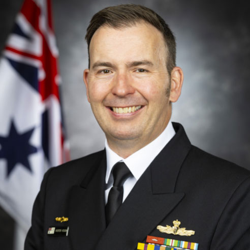 Captain Andrew Hough RAN