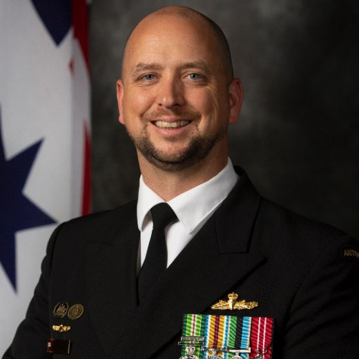 Commander Darin Macdonald RAN