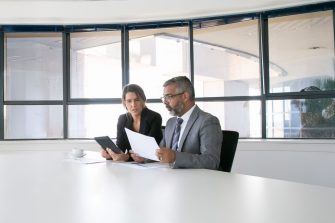 Small team meeting
