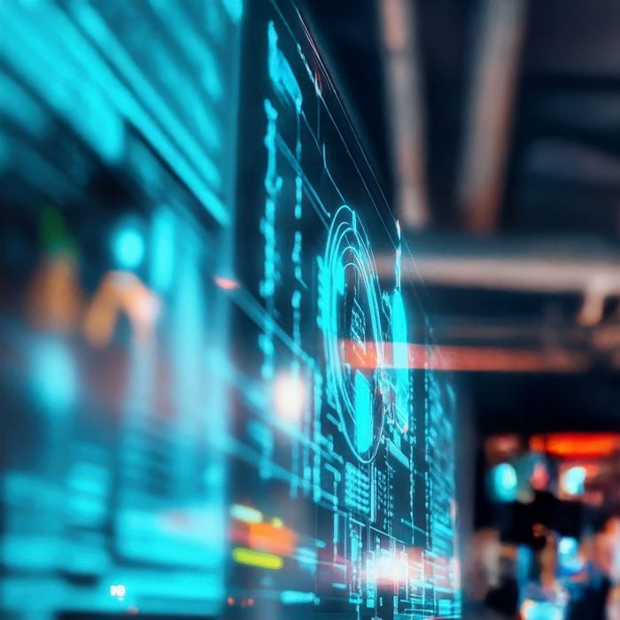 Abstract representation of digital engineering