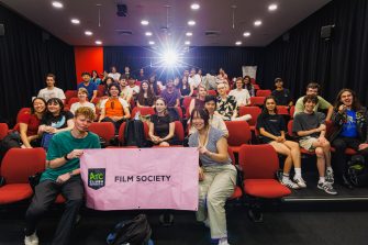 Members of the UNSW Film Society gathered for social events and/or movie screenings