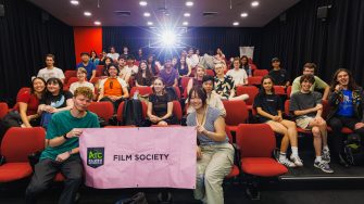 Members of the UNSW Film Society gathered for social events and/or movie screenings