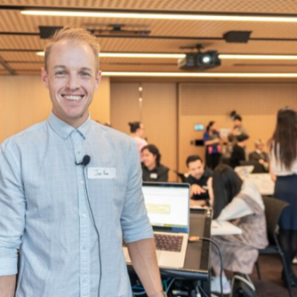 Person at a workshop