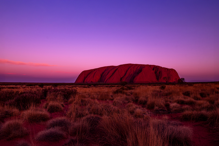 Uluru sunset