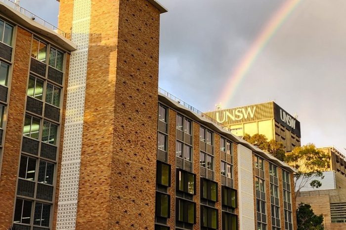 UNSW Kensington rainbow 