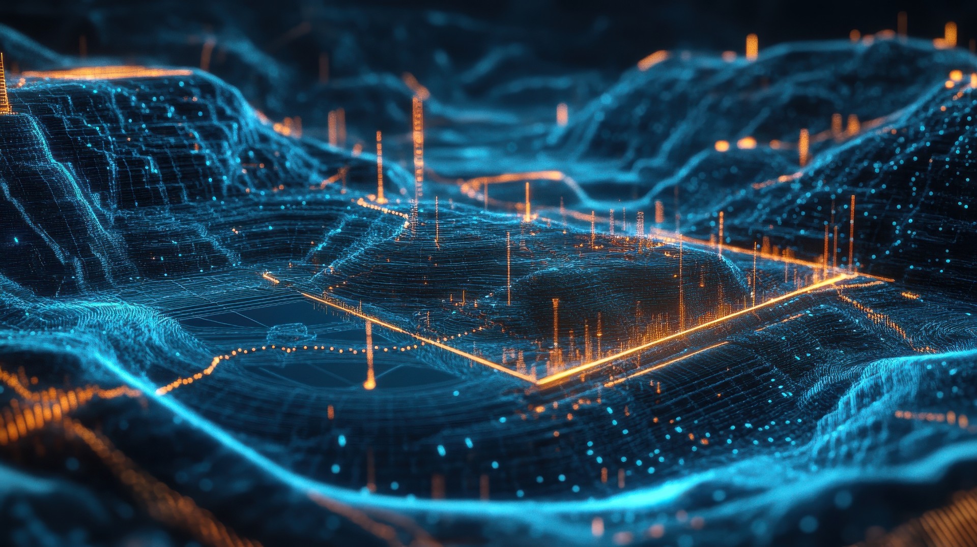 Futuristic 3D holographic visualization of resource and geophysical data analysis for advanced geological surveying mining and energy discovery hyper realistic --ar 16:9 --v 6.1 Job ID: 2507ca44-db6b-4299-bad3-fecc658c663f