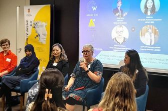 Panel at International Women's Day in AI and STEM Celebration 