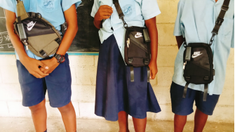 Solomon Island school children