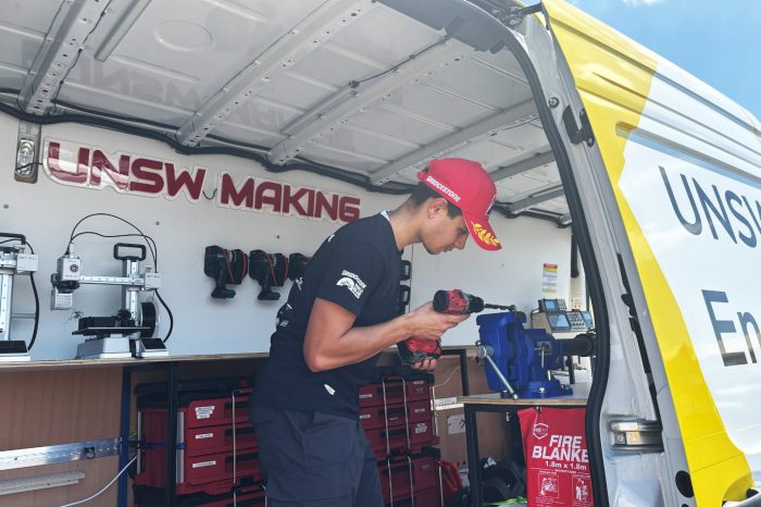The UNSW Makerbus is equipped with a wide range of high-tech equipment.